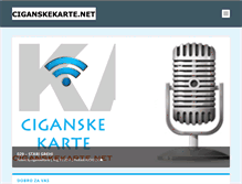 Tablet Screenshot of ciganskekarte.net